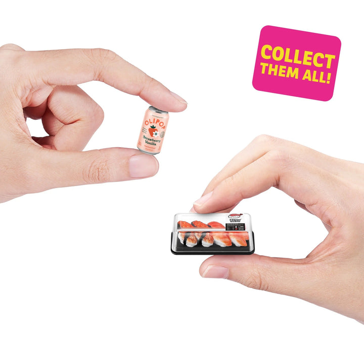 1 Cápsula Surpresa ZURU Mini Brands Fill The Fridge — 11 Itens Colecionáveis