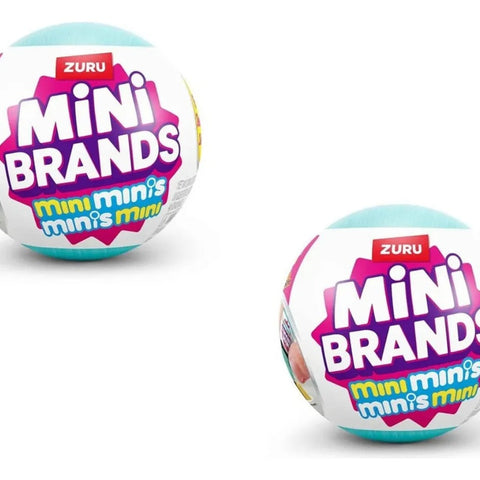 2 Cápsulas Surpresa ZURU Mini Brands Fill The Fridge — 22 Itens Colecionáveis
