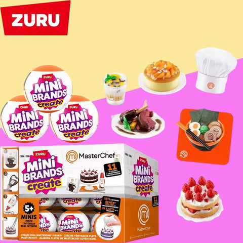 Caixa Mini Brands MasterChef + 4 Itens Raros Exclusivos