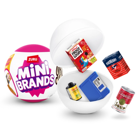Mini Brands Retro - Cápsula Unidade