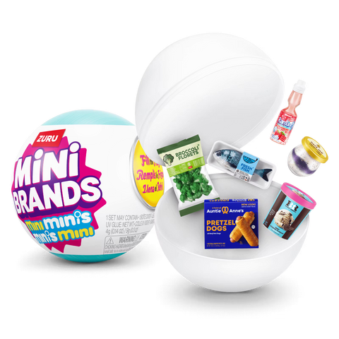Mini Brands Fill The Fridge Série 1 - Unidade
