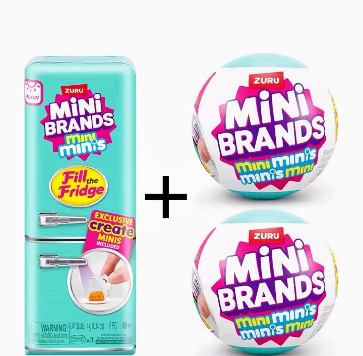 Geladeira Mini Brands